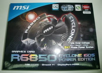MSI r6850 cyclone power edition
